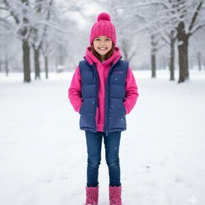 Girl's Tommy Hilfiger Puffer Vest